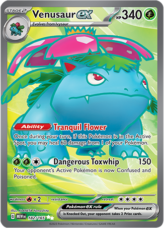 182/165 - Venusaur Ex (Ultra Rare)