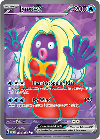 191/165 - Jynx Ex (Ultra Rare)