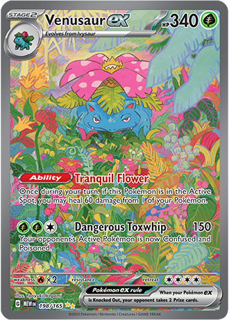 198/165 - Venusaur Ex (Special Illustration Rare)