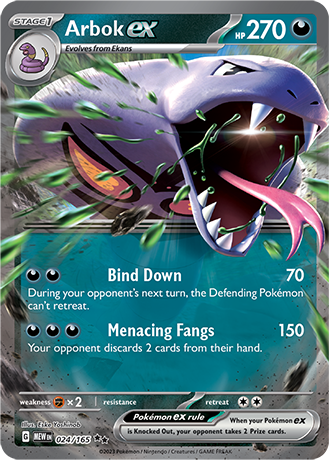 024/165 - Arbok Ex