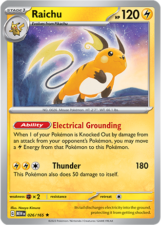 026/165 - Raichu