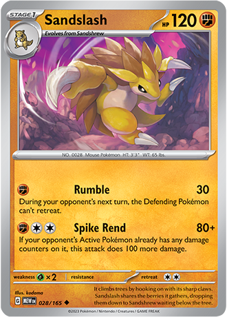 028/165 - Sandslash