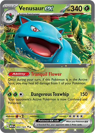 003/165 - Venusaur Ex