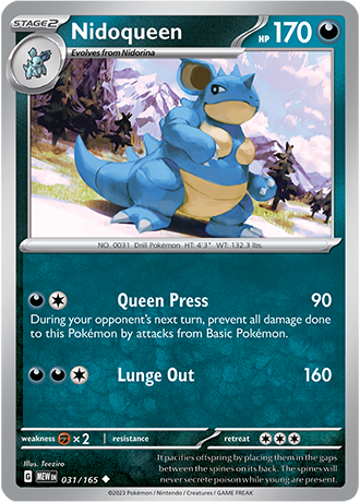 031/165 - Nidoqueen