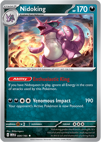 034/165 - Nidoking