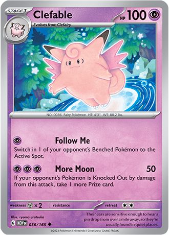 036/165 - Clefable