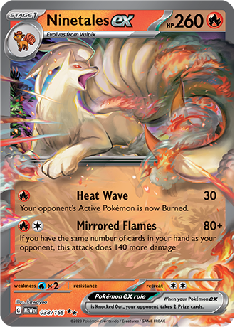 038/165 - Ninetales Ex