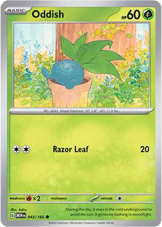 043/165 - Oddish