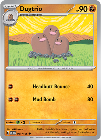 051/165 - Dugtrio