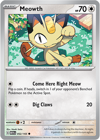 052/165 - Meowth