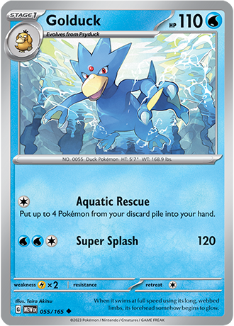 055/165 - Golduck