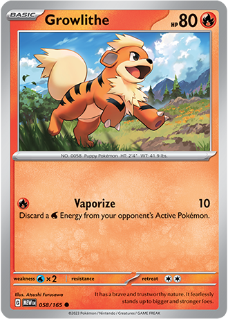 058/165 - Growlithe
