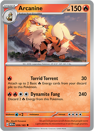 059/165 - Arcanine