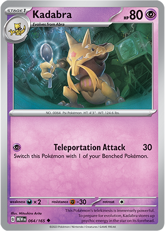 064/165 - Kadabra