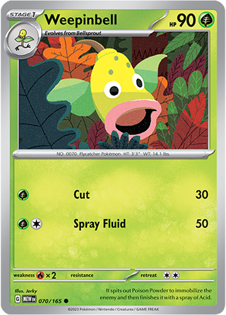 070/165 - Weepinbell