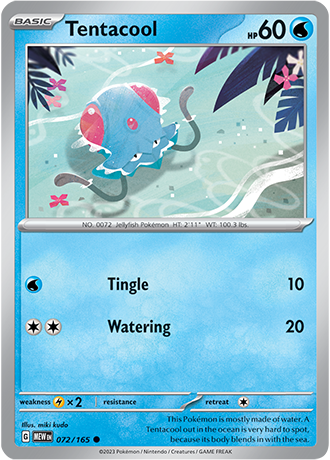 072/165 - Tentacool
