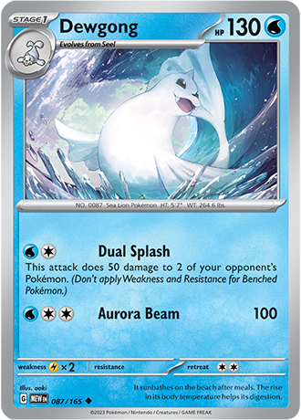087/165 - Dewgong