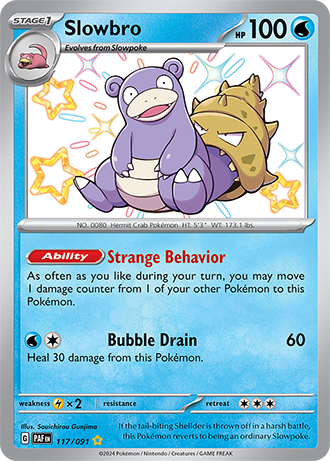 117/091 - Slowbro (Shiny Rare)
