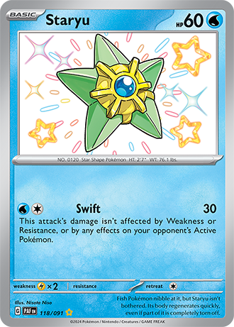 118/091 - Staryu (Shiny Rare)