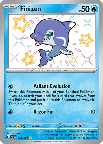 123/091 - Finizen (Shiny Rare)