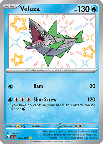 125/091 - Veluza (Shiny Rare)