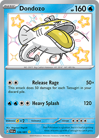 126/091 - Dondozo (Shiny Rare)