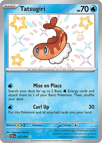127/091 - Tatsugiri (Shiny Rare)