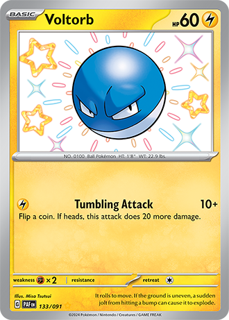 133/091 - Voltorb (Shiny Rare)