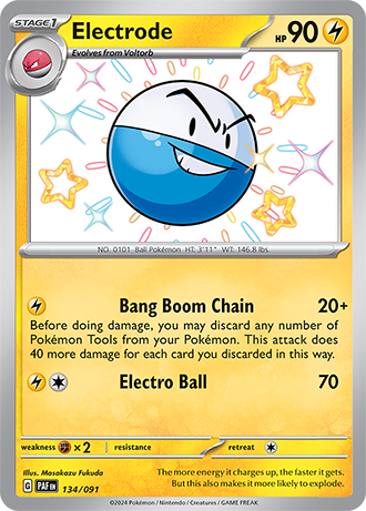 134/091 - Electrode (Shiny Rare)