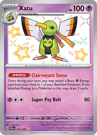 152/091 - Xatu (Shiny Rare)