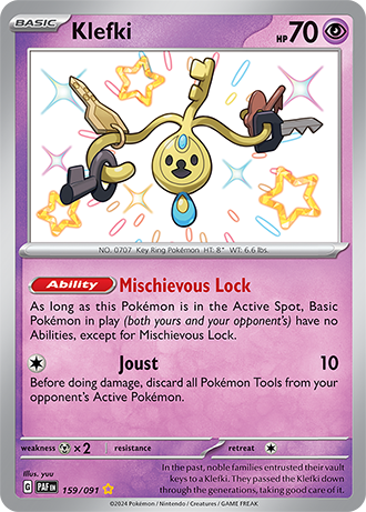 159/091 - Klefki (Shiny Rare)