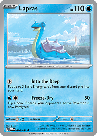 016/091 - Lapras