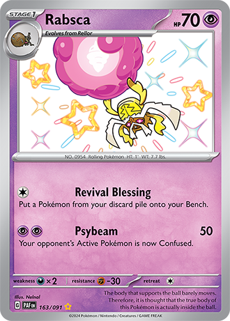 163/091 - Rabsca (Shiny Rare)