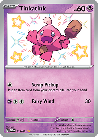 165/091 - Tinkatink (Shiny Rare)