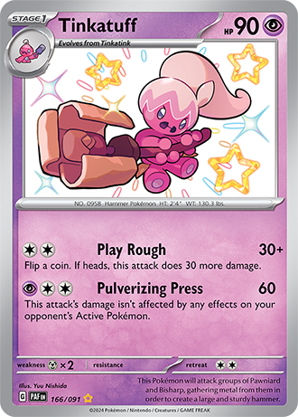 166/091 - Tinkatuff (Shiny Rare)