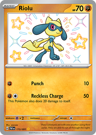 173/091 - Riolu (Shiny Rare)
