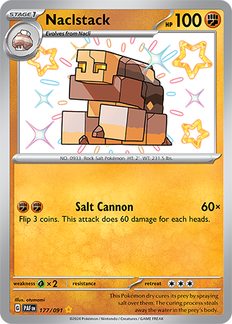 177/091 - Naclstack (Shiny Rare)