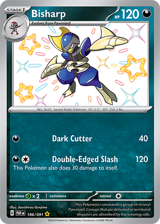 186/091 - Bisharp (Shiny Rare)