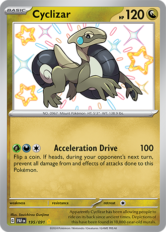 195/091 - Cyclizar (Shiny Rare)