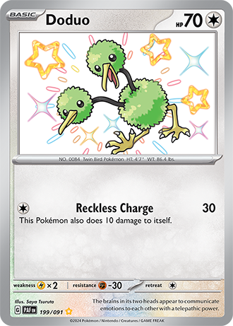 199/091 - Doduo (Shiny Rare)