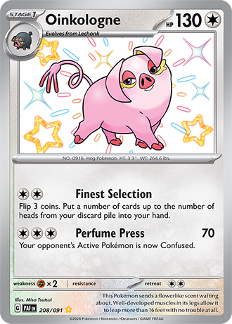 208/091 - Oinkologne (Shiny Rare)