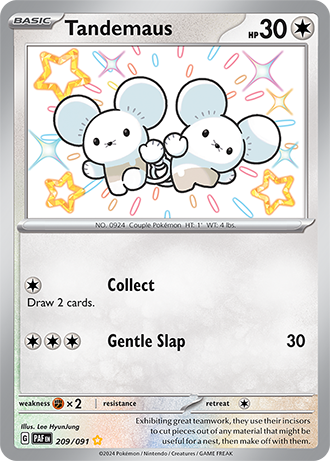 209/091 - Tandemaus (Shiny Rare)