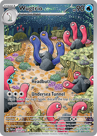 224/091 - Wugtrio (Illustration Rare)
