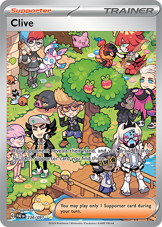 236/091 - Clive (Special Illustration Rare)