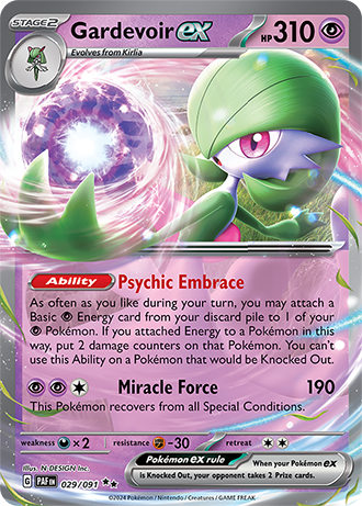 029/091 - Gardevoir Ex