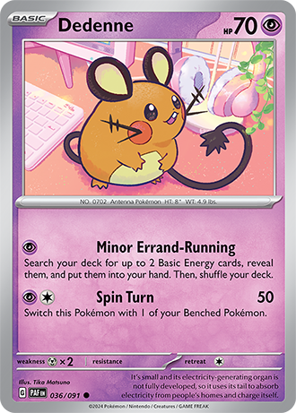 036/091 - Dedenne