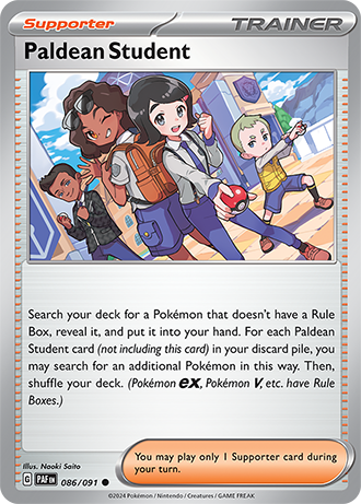 086/091 - Paldean Student