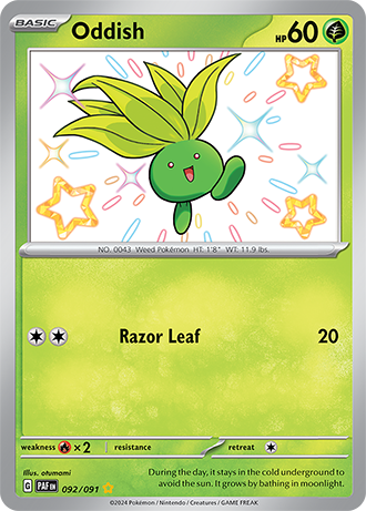 092/091 - Oddish (Shiny Rare)