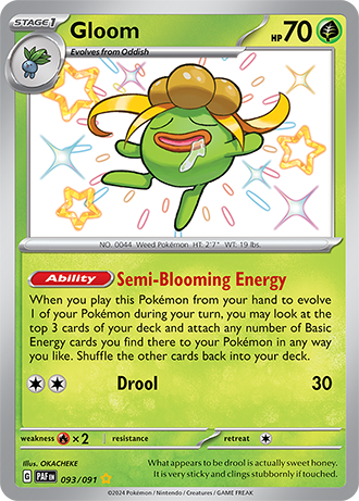 093/091 - Gloom (Shiny Rare)