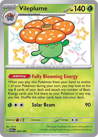 094/091 - Vileplume (Shiny Rare)